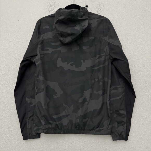 Fox Racing Men's Size Small Moth Camo Windbreaker Jacket Hooded Lightweight - Picture 8 of 14